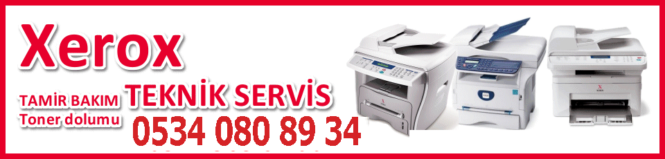 Xerox Yazc ve Fotokopi makineleri Teknik servisi